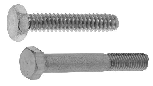 六角ボルト（ＵＮＣ【1個】ｽﾃﾝ6ｶｸBT(UNC 1\"1 /8-7X3\"1/2 ｽﾃﾝﾚｽ(303､304､XM7等) / 生地(または標準)