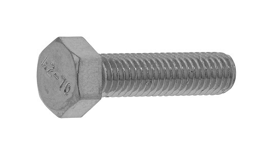 Ａ＊－７０ 六角雄捩子（全ねじ）【50個】A2-70 6ｶｸBT(ｾﾞﾝ  16X55 ｽﾃﾝﾚｽ(303､304､XM7等) / 出どころ(または標準尺度)