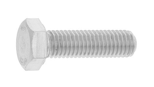 Ａ２－９０　六角ボルト（全ねじ）【100個】A2-90 6ｶｸBT(ｾﾞﾝ 10X25 ｽﾃﾝﾚｽ(303､304､XM7等) / 生地(または標準)