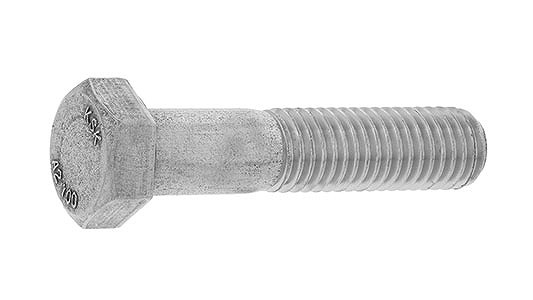 Ａ２－１００ 六角雄捩子（半ねじ【50個】A2-100 6ｶｸBT(ﾊﾝ  12X70 ｽﾃﾝﾚｽ(303､304､XM7等) / 出どころ(または標準尺度)