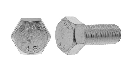 六角ボルト（全ねじ（ヨット印【1000個】6ｶｸBT(ｾﾞﾝ(ﾖｯﾄ 12X20 標準(または鉄) / ドブ(溶融亜鉛めっき)