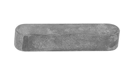 両丸キー（ＪＩＳ（焼き入れ【1個】S45C JISﾘｮｳﾏﾙｷｰ 32X18X220 標準(または鉄) / 生地(または標準)