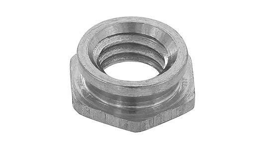 クリンチングフラッシュナット【500個】SUSﾌﾗｯｼｭﾅｯﾄFN M3-2 ｽﾃﾝﾚｽ(303､304､XM7等) / 生地(または標準)