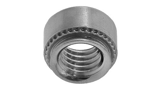 ＰＥＭ クリンチングナット【1000個】PEMｸﾘﾝﾁﾝｸﾞﾅｯﾄ CLS-M2.5-1 ｽﾃﾝﾚｽ(303､304､XM7等) / 生地(または標準)