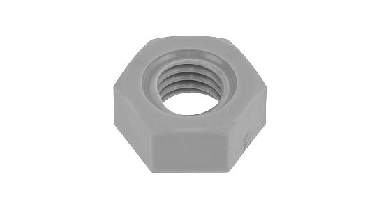 ＰＰＳ　六角ナット【100個】PPS 6ｶｸﾅｯﾄ M8(13X6.5 標準(または鉄) / 生地(または標準)
