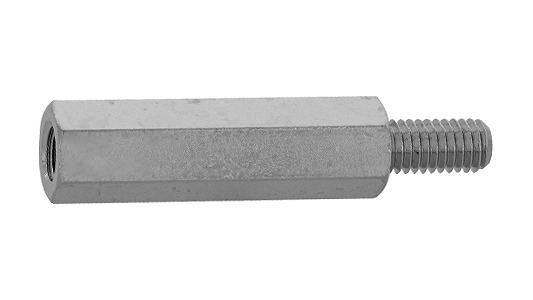 六角支柱（ＥＣＯ－ＢＳ）【100個】ECO-BS6ｶｸｼﾁｭｳ  3 X 70 黄銅 / ニッケル