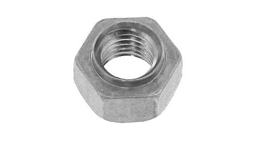 パイロット付六角ナット【200個】パイロットツキ6カクナット W3/8(B=17 ステンレス(303、304、XM7等) / 生地(または標準)|ネジショップ 店
