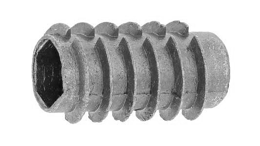 ウッドシールド（ツバ無（六角穴【250個】Wｼｰﾙﾄﾞ(ﾂﾊﾞﾅｼ(6ｱﾅ 8X25(D\u003d14 標準(または鉄) / クロメート