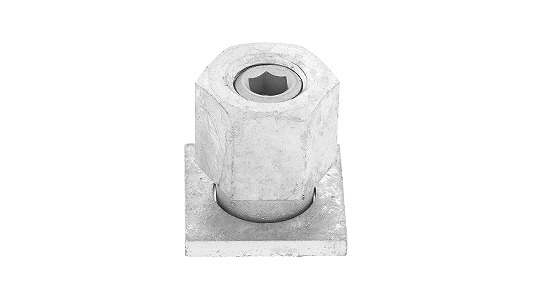 ロングネジナット（Ｂ印字機）【1個】ﾛﾝｸﾞﾈｼﾞﾅｯﾄ(Bﾀｲﾌﾟ  M20 判定基準(または鉄) / 無電解Ｎｉ(ｶﾆｾﾞﾝ