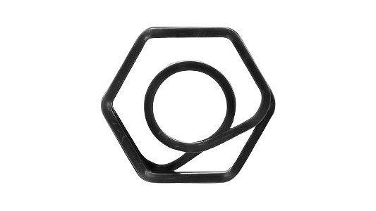 ロックワン（ウイットねじ用【50個】LOCK ONE(ﾛｯｸﾜﾝ W7/8 ｽﾃﾝﾚｽ(303､304､XM7等) / 生地(または標準)