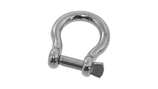 オタフクシャックル【10個】ｵﾀﾌｸｼｬｯｸﾙ(W3/8  BS-10 ｽﾃﾝﾚｽ(303､304､XM7等) / 出どころ(または標準尺度)