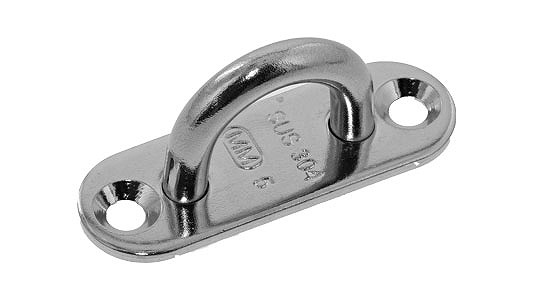 パッドアイ【20個】ﾊﾟｯﾄﾞｱｲ PD-5 ｽﾃﾝﾚｽ(303､304､XM7等) / 生地(または標準)