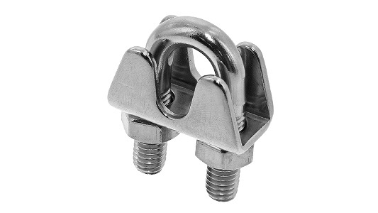 プレスワイヤークリップ【20個】ﾌﾟﾚｽﾜｲﾔｰｸﾘｯﾌﾟ(M6  PWC-6 ｽﾃﾝﾚｽ(303､304､XM7等) / 生地(または標準)