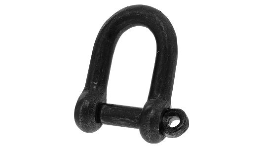ねじシャックル（インポート 浪速鉄工製【20個】ﾈｼﾞｼｬｯｸﾙ(ﾕﾆｭｳ 9-W3/8 ｽﾃﾝﾚｽ(303､304､XM7等) / 出どころ(または標準尺度) 花・ガーデン・DIY-ネジ・釘・金属素材