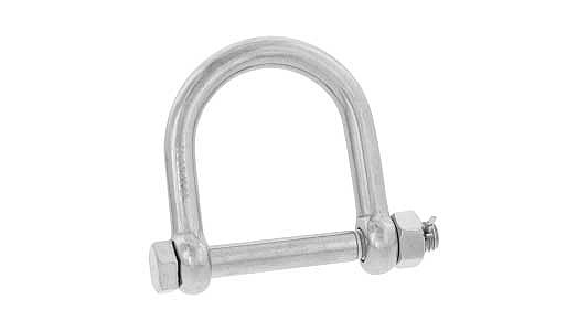 ワイドねじシャックル（ワリピン式【20個】Wﾈｼﾞｼｬｯｸﾙ(ﾜﾘﾋﾟﾝ SPWP-12 ｽﾃﾝﾚｽ(303､304､XM7等) / 生地(または標準) 52,254円
