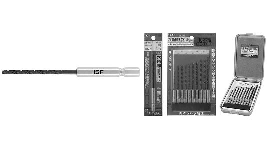 六角軸正宗ドリル（パック【1個】ﾄﾞﾘﾙｾｯﾄ 6EXD-10P 標準(または鉄) / 生地(または標準)｜ネジショップ　店