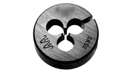 ダイス型（Ｄ３８（左ねじ【1個】ﾋﾀﾞﾘﾈｼﾞ ﾀﾞｲｽ(D38 M5X0.8 ネジ・釘・金属素材-花・ガーデン・DIY-その他