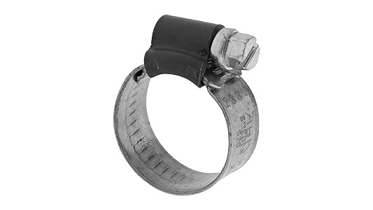 ホースクランプＡＢＡ（鉄１２ＭＭ【50個】ABAｵﾘｼﾞﾅﾙﾃﾂ12 68-85 標準(または鉄) / 三価ホワイト