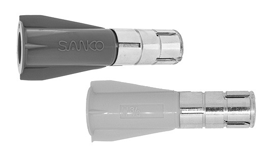 ＡＬＣ船がかり（雌ねじ【50個】ALCｱﾝｶｰ(ﾒﾈｼﾞ  AX-M8 判定基準(または鉄) / 三価白いこと