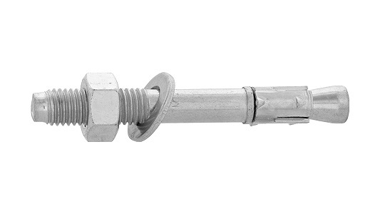ＨＳＡ船掛かり（ＨＳＡ）【50個】HSAｱﾝｶｰ(HSA-F)  M10X83 標準尺度(または鉄) / ドブ(溶かすジンクめっき)