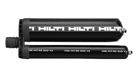 接着系注入ＨＩＴ&minus;ＲＥ５００Ｖ３【1個】ﾋﾙﾃｨHIT-RE500 V3 330ML 標準(または鉄) / 生地(または標準)｜ネジショップ　店