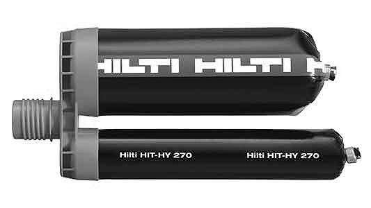 接着系アンカーＨＩＴ－ＨＹ２７０【1個】ﾋﾙﾃｨHIT-HY270 330ML 標準(または鉄) / 生地(または標準)