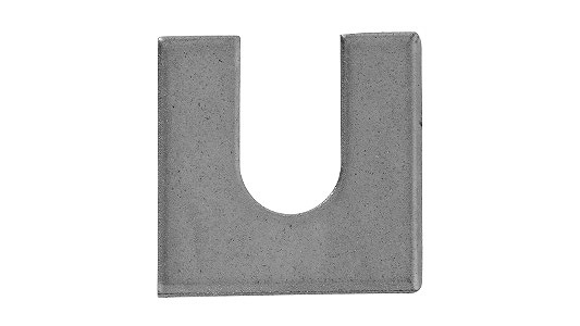 角洗濯機（Ｕ字 板厚２．０【50個】ｽﾃﾝ Uｼﾞ(ｶｸW 2T M20X56X2.0 ｽﾃﾝﾚｽ(303､304､XM7等) / 出どころ(または標準尺度)