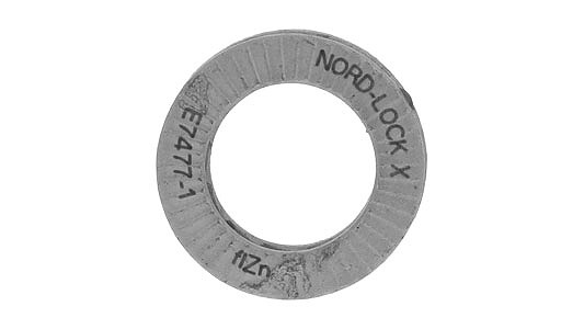 ノルトロックＸシリーズワッシャー【100個】ﾉﾙﾄﾛｯｸXｼﾘｰｽﾞW  M20(NLX20 標準尺度(または鉄) / 三角州保護