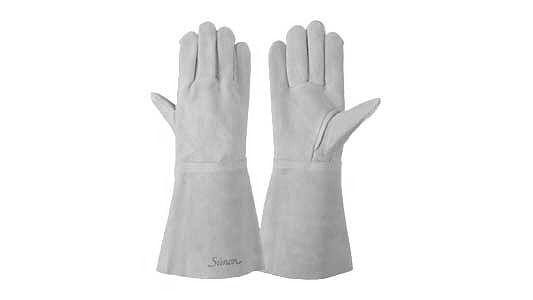 ＳＩＭＯＮ　溶接用手袋１２２ＤＫ【10個】ﾖｳｾﾂﾃﾌﾞｸﾛ122DK Fｻｲｽﾞ｜ネジショップ　店