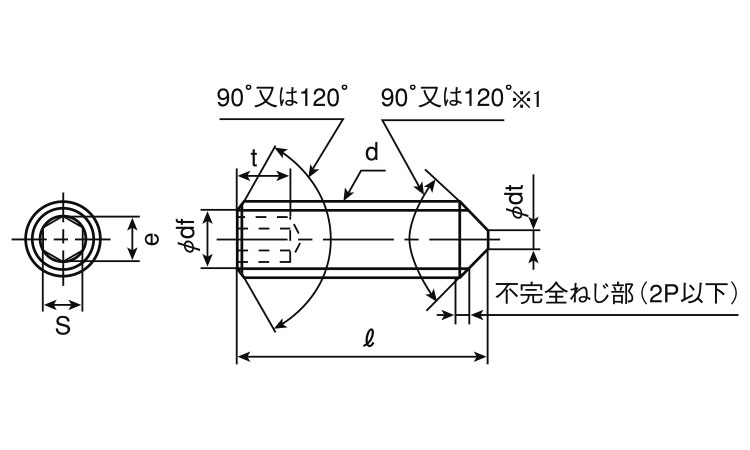 サンコーインダストリー HS (アンスコ (平先 6×45 A0-00-501A-0060