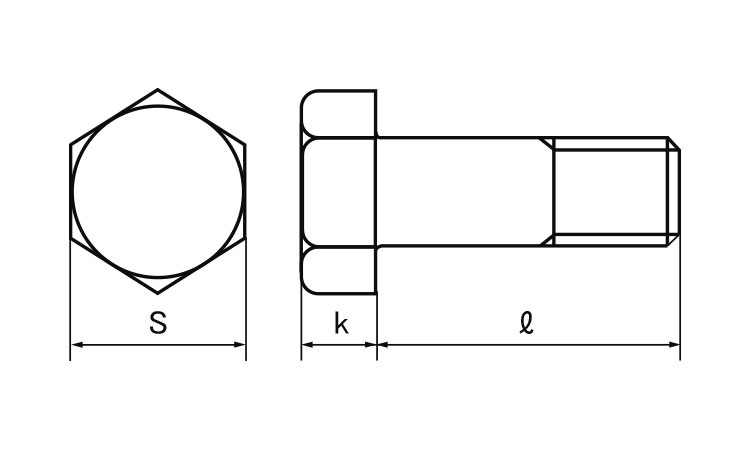 六角ボルト（半 SUS316L 6ｶｸBT 10X210(ﾊﾝ ＳＵＳ３１６Ｌ 生地(または標準) DIY・工具 