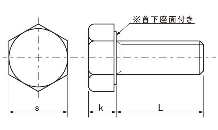１０．９　六角ボルト（全（日本Ｆ10.9 BT(ゼン(ニホンF  10X100 標準(または鉄) 生地(または標準)