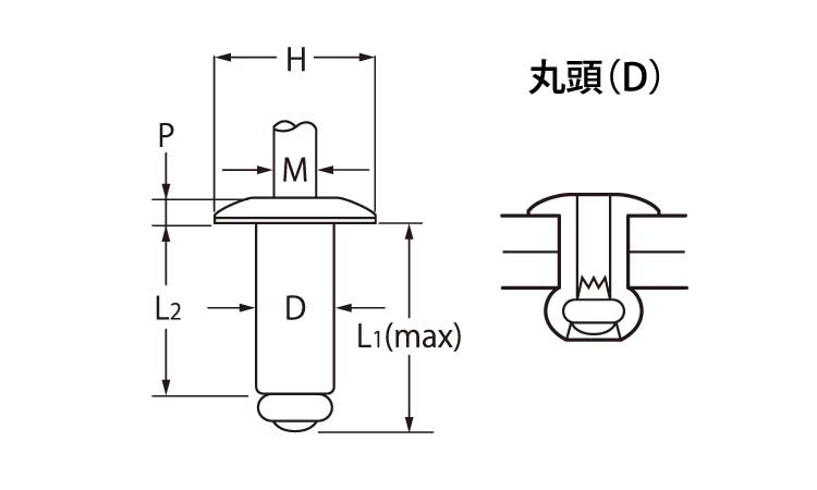 爆安プライス ハックボルトピンＣ５０Ｌ 丸 鉄ﾊｯｸBT ﾏﾙ-ﾃﾂC50LR -BR20