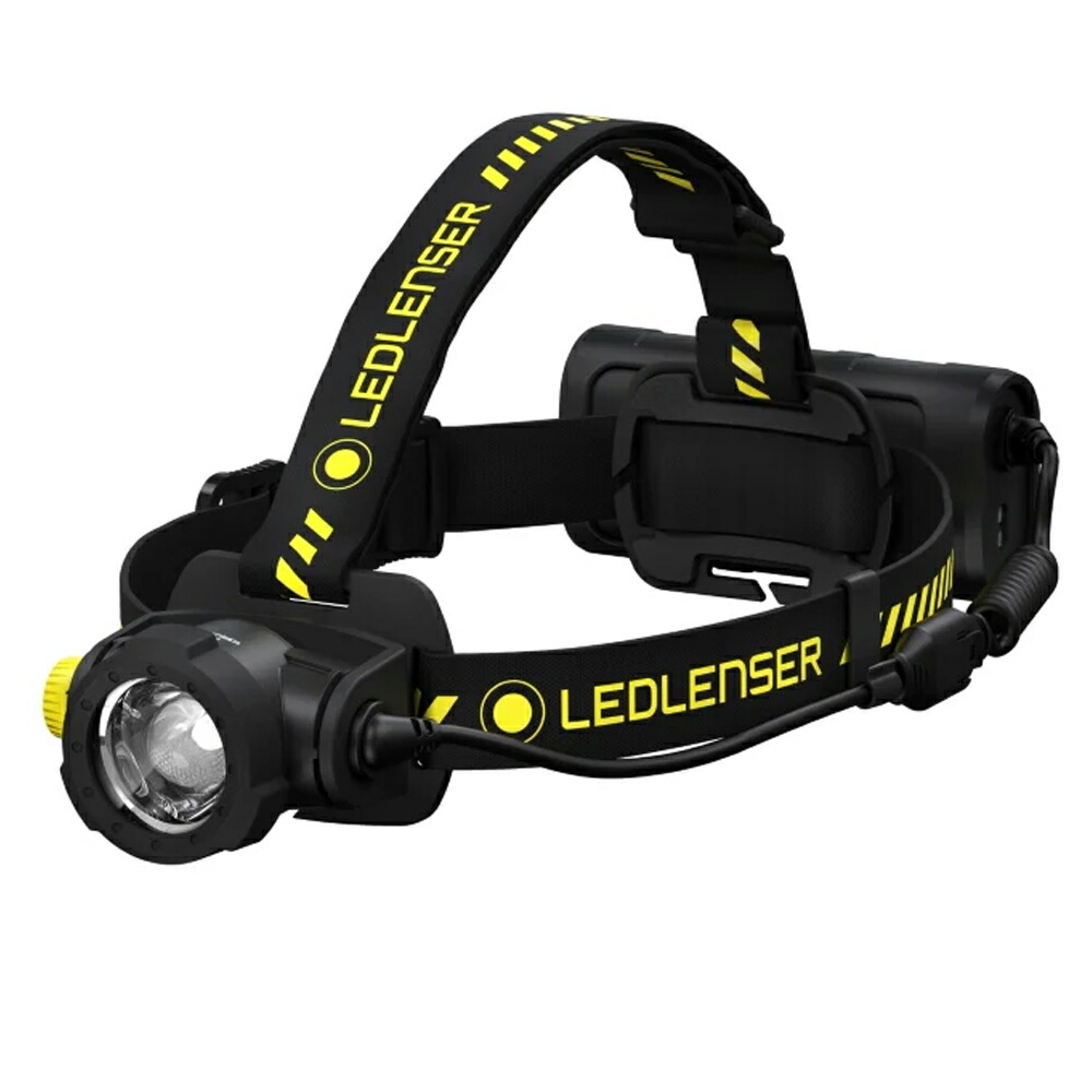 LED LENSER 前照燈 H15R Work 502196 ・閃光電球ともし火