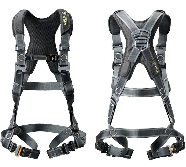 五分五分タン CRH-10C-L フルハーネス EASY Harness CROSS 大きさL サンコーTITAN