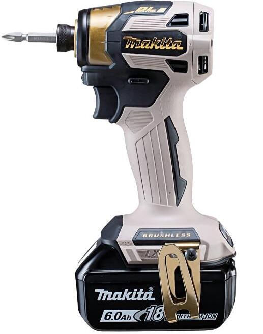 店卸し資産あり即納】 18V/6Ah 申し受ける式差しひびき１番ウッド TD173DGXPG プレミアムグレージュ 押さえる色 マキタ