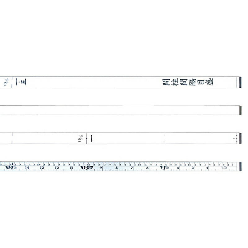 65132 尺杖12尺 併用目盛 シンワ測定