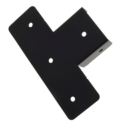 SELECTS 補助金具 2×4材用らくらく取付T 2バイ用 マットブラック ［20個］ #黒