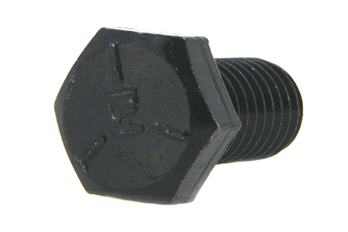 鉄(G-5)/三価ブラック 六角ボルト (ユニファイ並目[UNC]・全ねじ) 3/8-16×1”　【 小箱 ： 1箱／200本入り 】