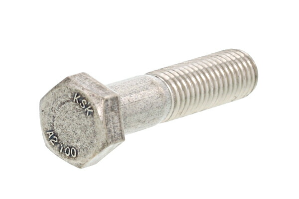 ステンレス(SUS304CUN)/パシペート 六角ボルト [A2-100] (半ねじ)<br>Ｍ２０×７０ 【 お得セット ： 6本入り 】