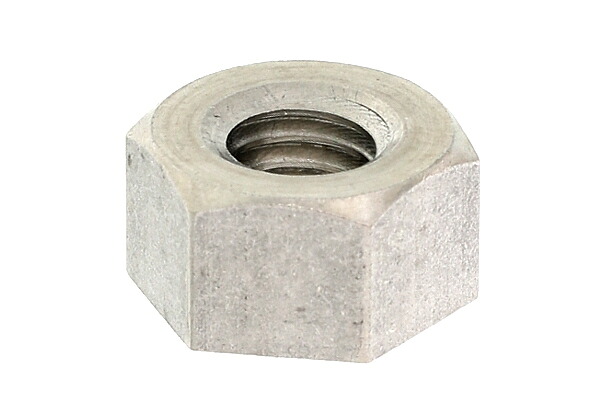 ステンレス/生地 10割 六角ナット [1種] (ウィット) W1”3/8　【 バラ売り ： 1個入り 】
