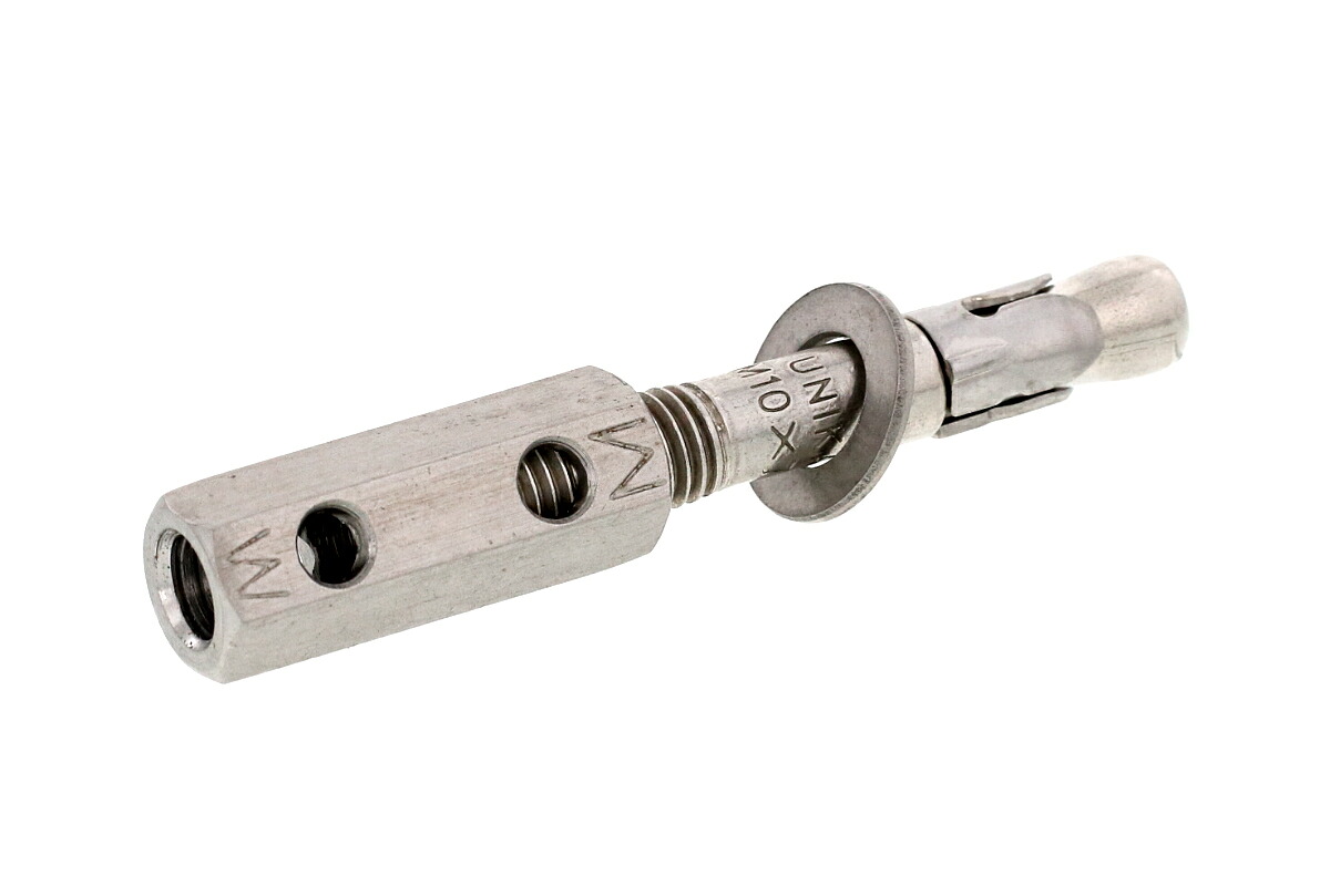 ステンレス/生地 ビッグワン [懸垂物用]BGSL-4080M 高ナット:W1/2 (本体側:M12)　【 お得セット ： 5本入り 】｜ネジのトミモリ