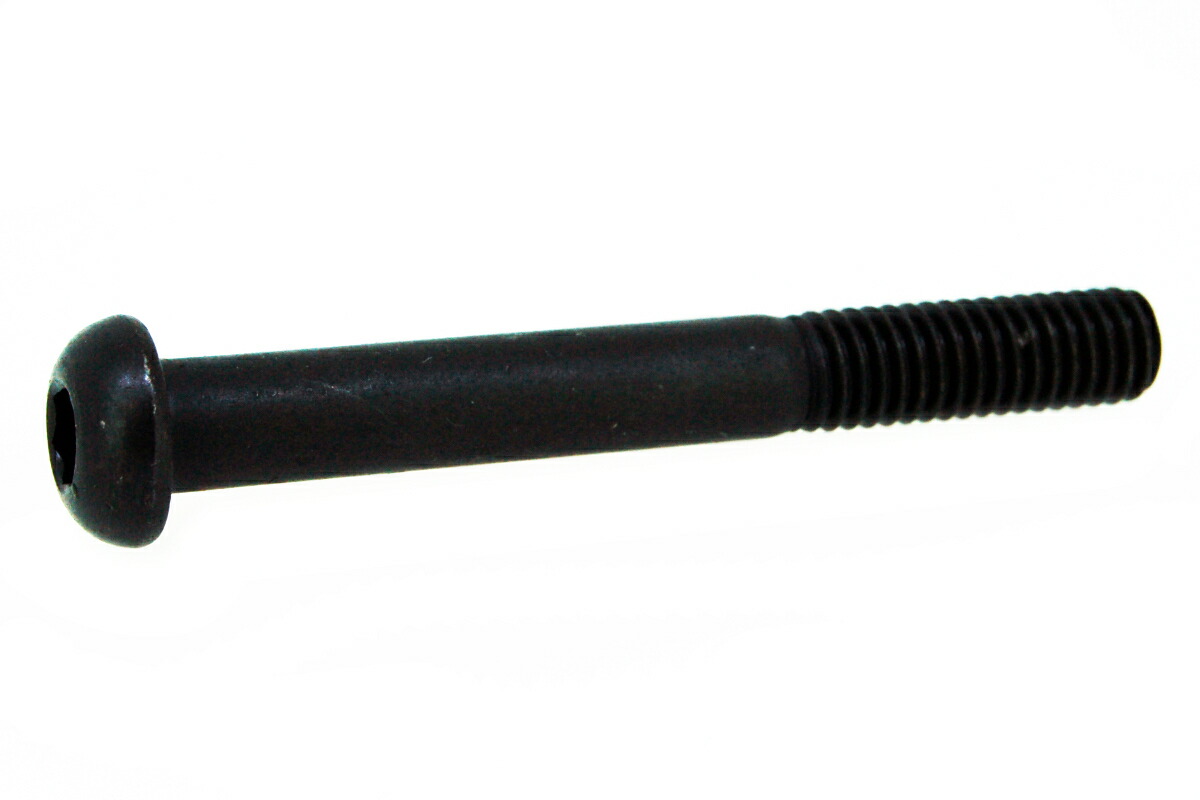 鉄(SCM435)/酸化鉄被膜 ボタンキャップ [SSS規格] (半ねじ) Ｍ１６×７０　【 小箱 ： 1箱／50本入り 】