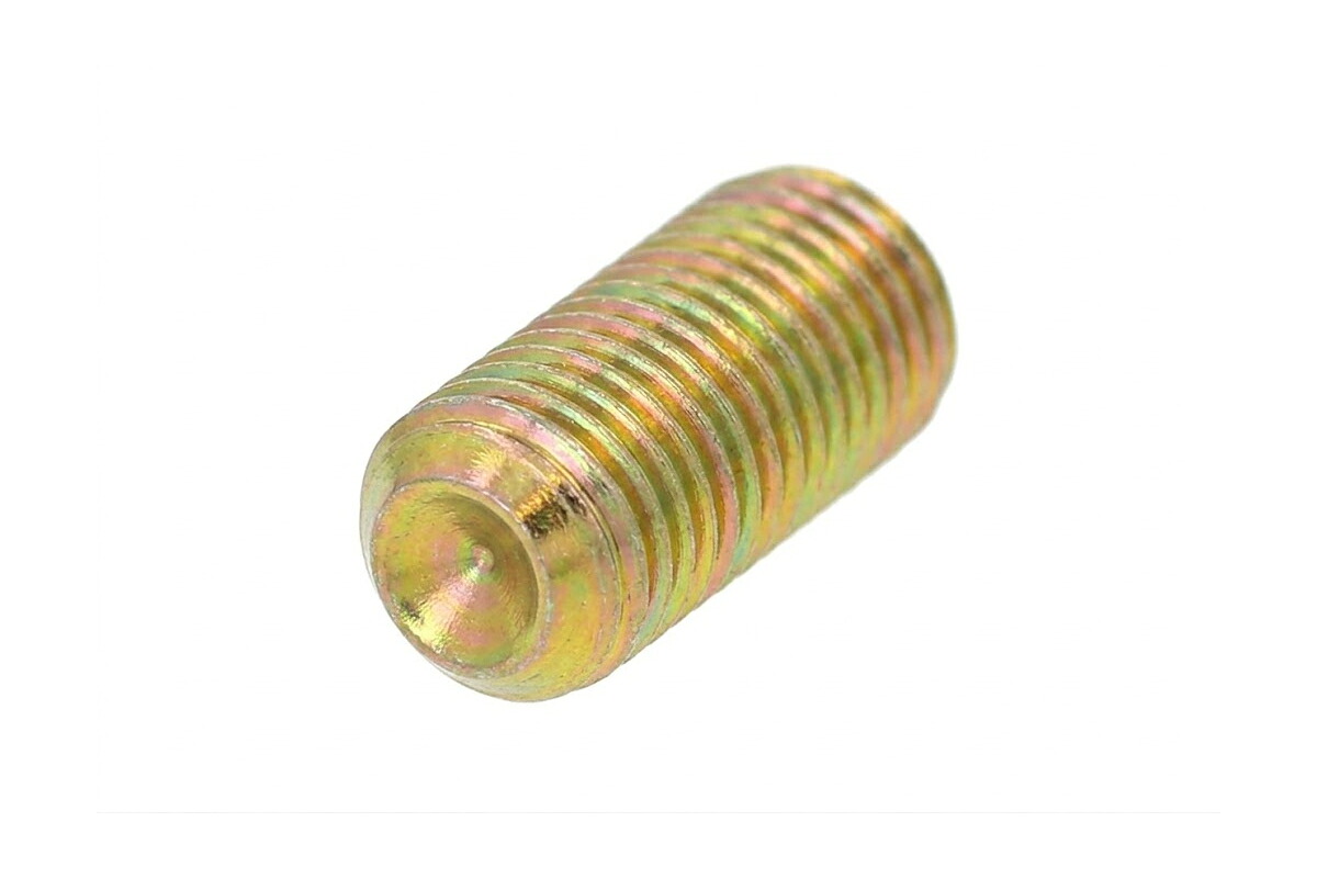 鉄(SCM435)/クロメート(黄赤銅色メッキ) ホーローセット (くぼみ先)\u003cBR\u003eＭ８×６ 【 小箱 ： 1箱／1000本入り口・入口 】