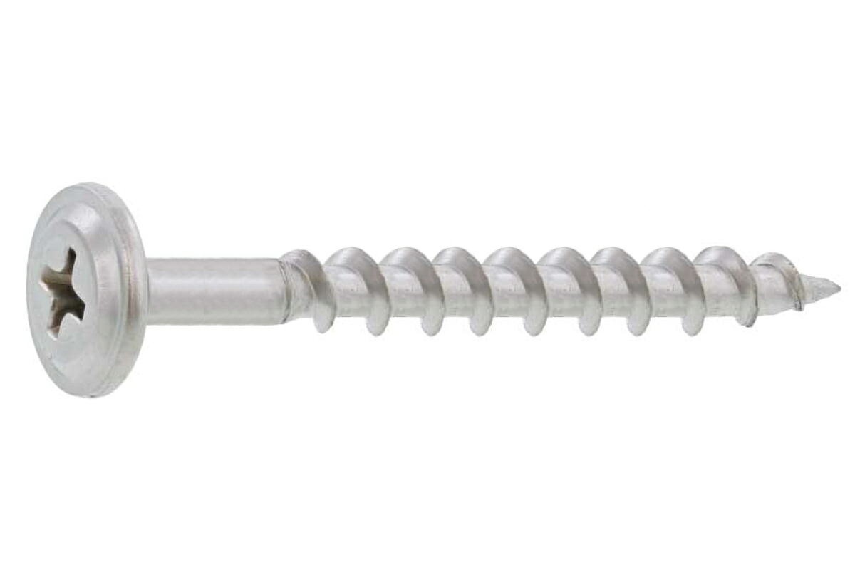 SUS410/パシペート (+)フラットモドトラス 板金野地板コース [ヤマヒロ製]<br>(半ねじ) ４．８×６５ 【 小箱 ： 1箱／250本入り 】
