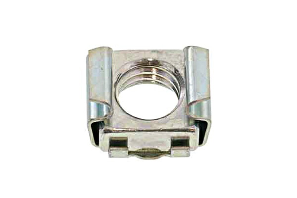 鉄/生地 ケージナット K型Ｍ１０ [CN-M10-32K] (母材厚さ: 1.8～3.2mm)　【 小箱 ： 1箱／250個入り 】｜ネジのトミモリ