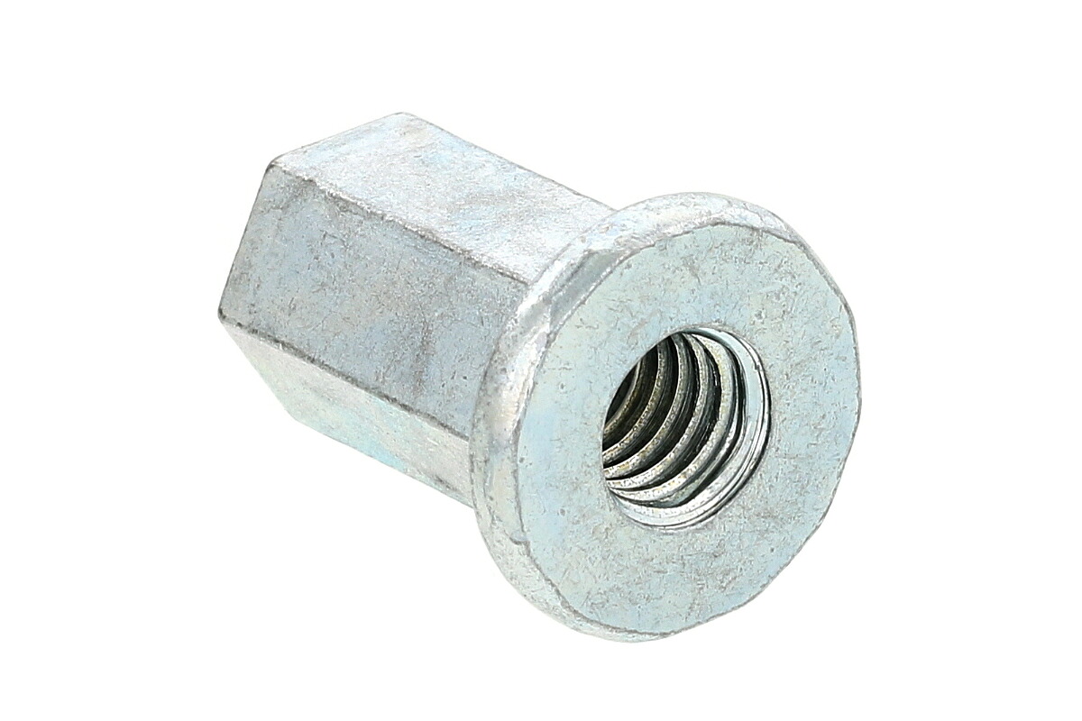 【楽天市場】鉄/ユニクロ ツバ付高ナット (ウィット)W5/16×23.5 【 お得セット ： 25本入り 】：ネジのトミモリ