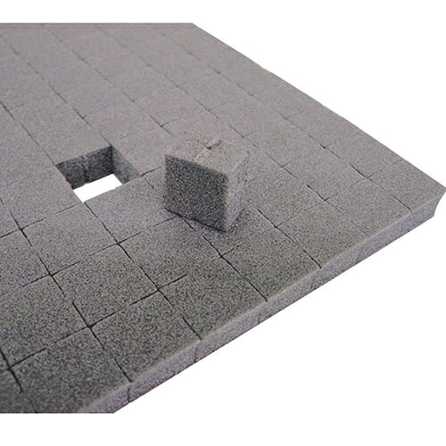 カッティングスポンジ《フチまでカット》 厚さ30mm × 495mm × 495mm　 【 6枚セット 】