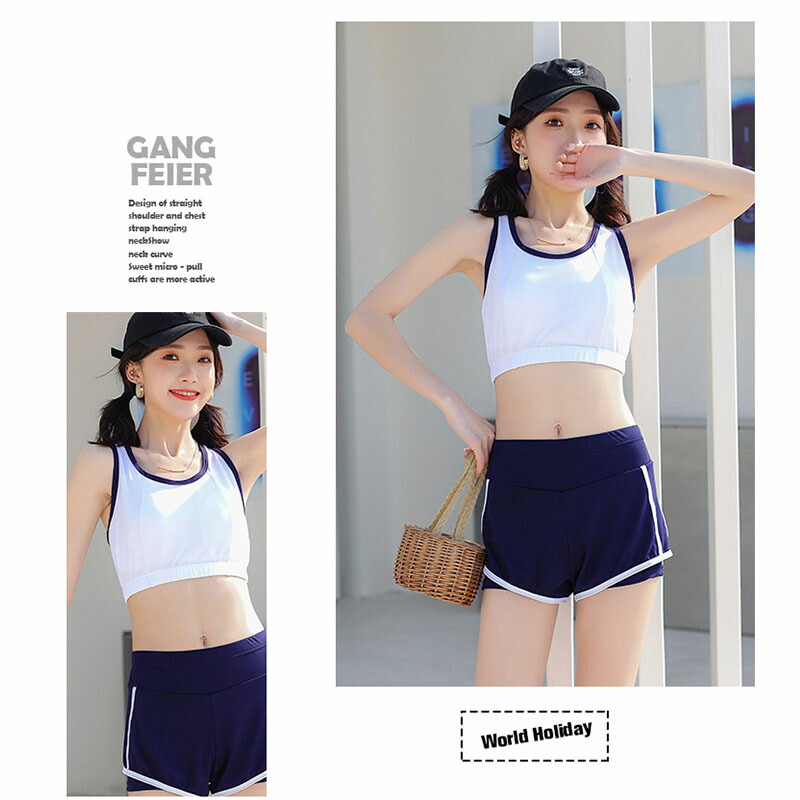 体型カバー 水着 レディース 水着 中学生 高校生 代 学生 スポーティー 可愛い 海 プール リゾート 大人 体型カバー 3点セット 学生 少女 小胸にもぴったり 夏 韓国 レディース 水着 中学生 高校生 10代 スポーティー 体型カバー 夏 海 プール 大人気