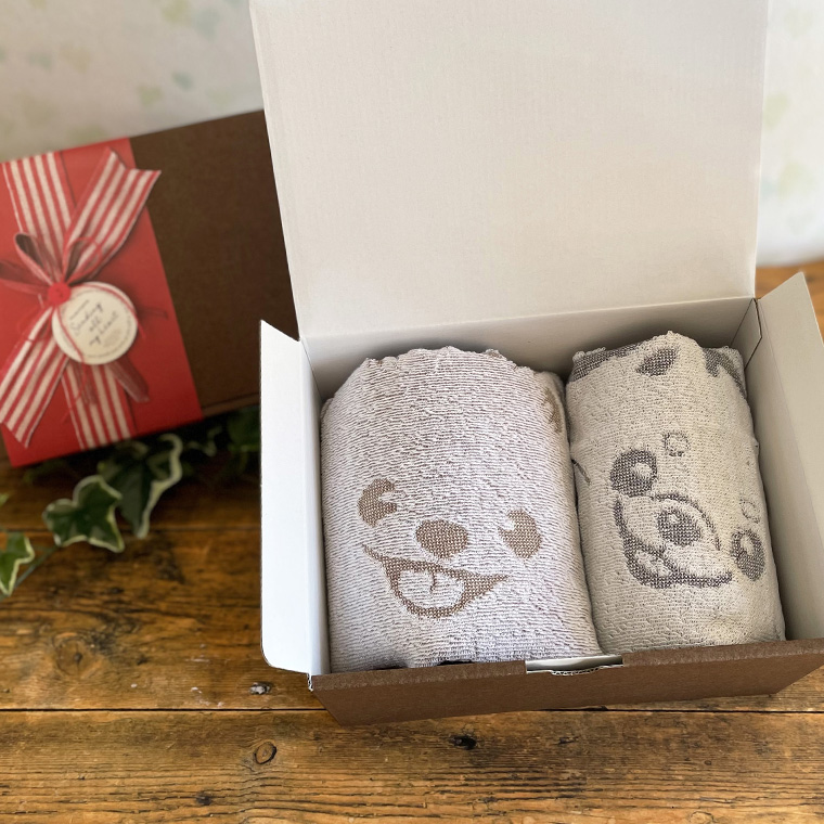 楽天市場】ポメラニアン タオル ギフトBOX フェイスタオル ハンド